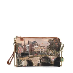 Borsa Donna Y NOT Pochette con Tracolla YES-303 Autumn River