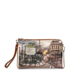 Borsa Donna Y NOT Pochette con Tracolla YES-303 Metro' Paris