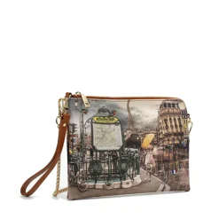 Borsa Donna Y NOT Pochette con Tracolla YES-303 Metro' Paris