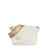 Borsa Mini a Tracolla 1A Classe Alviero Martini linea Geo Summer Feeling in Pelle Bianca LC88