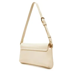 Borsa Piatta a Spalla LOVE MOSCHINO linea Lettering Logo Avorio