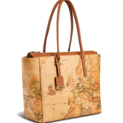 Borsa Shopping Grande Donna 1A Classe Alviero Martini linea Geo Classic D085