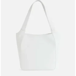 Borsa Sottospalla 1A Classe Alviero Martini linea Geo Mirage in Tessuto Gommato Bianco LC66