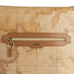 Borsa Sottospalla Doppia Portabilità 1A Classe Alviero Martini linea Social Fusion Geo Classic e Cuoio LC01