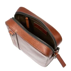 Borsello Medio THE BRIDGE linea Giacomo in Pelle Marrone