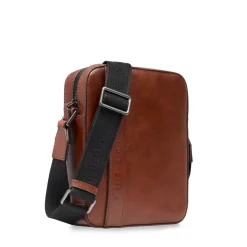 Borsello Medio THE BRIDGE linea Giacomo in Pelle Marrone