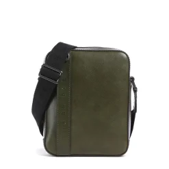 Borsello Medio THE BRIDGE linea Giacomo in Pelle Verde Timo