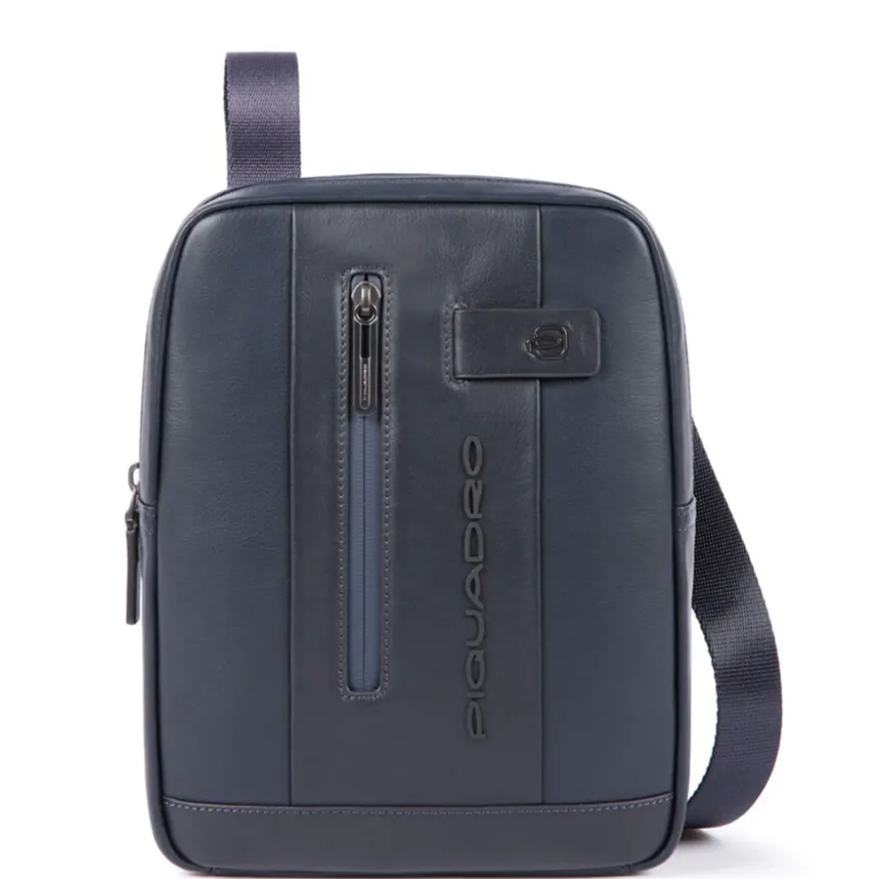 Borsello Organizzato Piquadro in Pelle Blu Porta iPad®10,5"/iPad 9,7" - CA1816UB00 Linea Urban