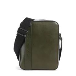 Borsello Small THE BRIDGE linea Giacomo in Pelle Verde Timo