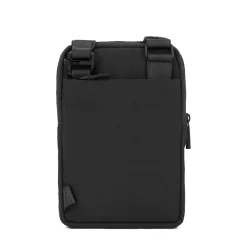 Borsello Uomo PIQUADRO in Tessuto Nero con porta iPadmini Linea P16S2 - CA3084P16S2