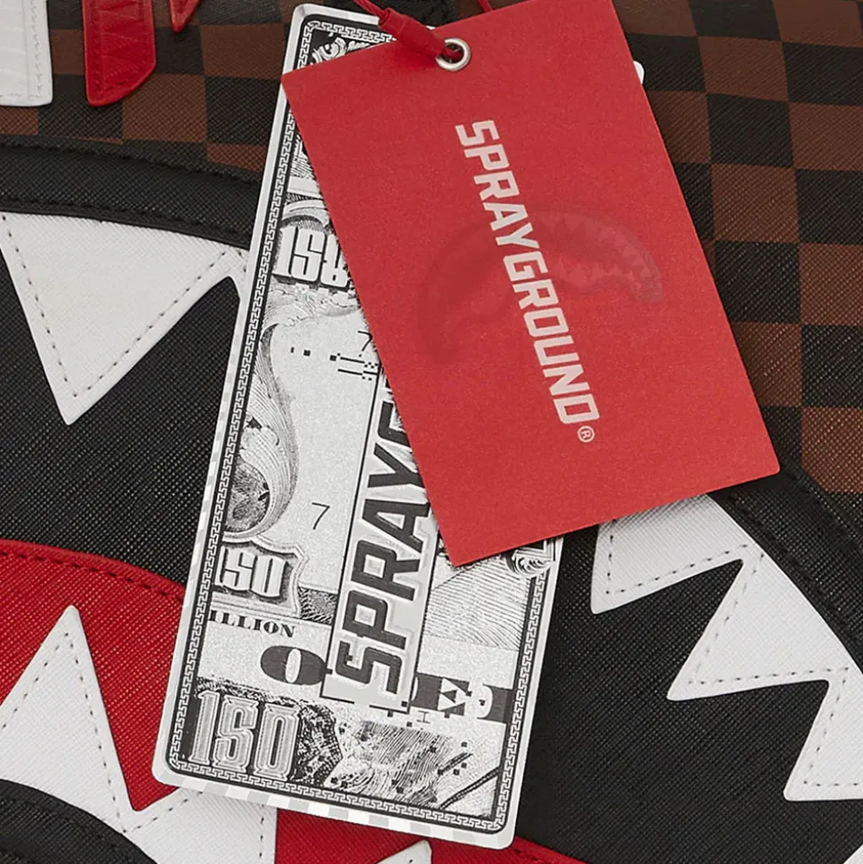 Borsone SPRAYGROUND stampa Machine Francaise