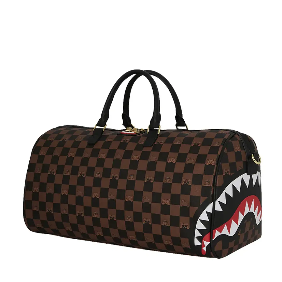 Borsone SPRAYGROUND stampa Peeking Character Check