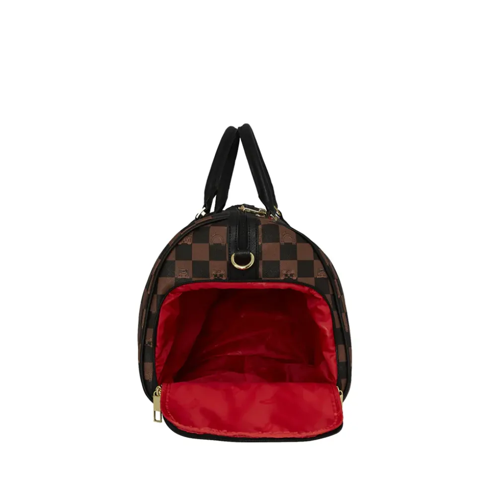 Borsone SPRAYGROUND stampa Peeking Character Check