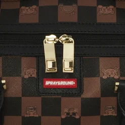 Borsone SPRAYGROUND stampa Peeking Character Check