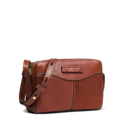 Camera Case THE BRIDGE linea Gloria in Pelle Marrone