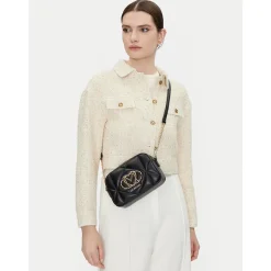 Camera Case Trapuntata LOVE MOSCHINO linea Embossed Nero