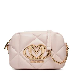 Camera Case Trapuntata LOVE MOSCHINO linea Embossed Rosa Cipria