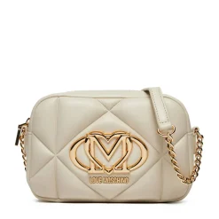 Camera Case Trapuntata LOVE MOSCHINO linea Embossed Avorio