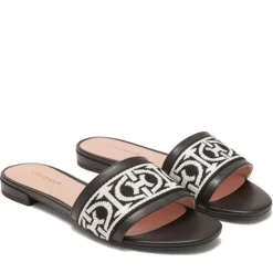 Ciabatta Donna COCCINELLE colore Nero - Ecru