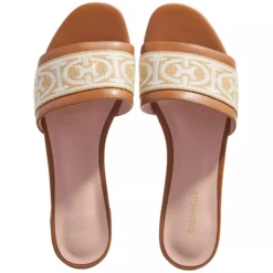 Ciabatta Donna COCCINELLE Colore Cuir - Natural Ecru