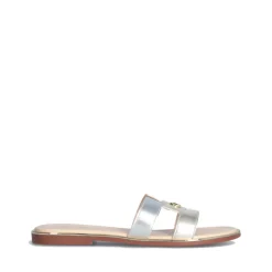 Ciabatta Flat LIU JO Sally 716 Metallizzate colore Gold e Silver