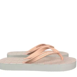 Ciabatte Donna Infradito ARMANI EXCHANGE Colore Off White - Light Rose