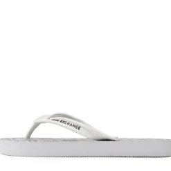 Ciabatte Donna Infradito ARMANI EXCHANGE Colore Optical White - Black