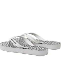 Ciabatte Donna Infradito ARMANI EXCHANGE Colore Optical White - Black