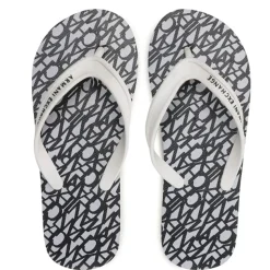 Ciabatte Donna Infradito ARMANI EXCHANGE Colore Optical White - Black