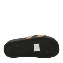 Ciabatte Platform 1A Classe Alviero Martini in Gomma Nera con Fascia Geo Classic 2200