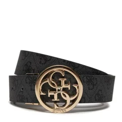 Cintura Donna GUESS Reversibile Colore Coal Logo Linea Noelle