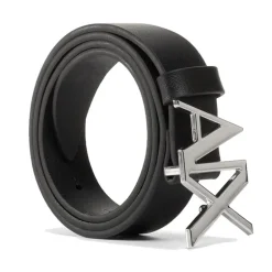 Cintura Donna in Pelle ARMANI EXCHANGE Colore Nero con Fibbia Logata