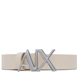 Cintura Donna in Pelle ARMANI EXCHANGE Colore Valley con Fibbia Logata