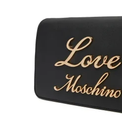 Clutch Donna a Tracolla LOVE MOSCHINO linea Lovely Chain colore Nero