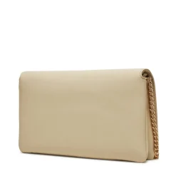 Clutch Donna a Tracolla LOVE MOSCHINO linea Lovely Chain Avorio