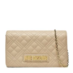 Clutch Donna con Tracolla LOVE MOSCHINO linea Smart Daily Quilted Avorio