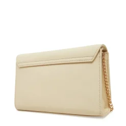 Clutch Donna con Tracolla LOVE MOSCHINO linea Smart Daily Bag Lettering Logo Avorio