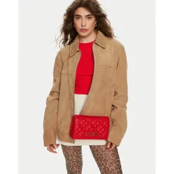 Clutch Donna con Tracolla LOVE MOSCHINO linea Smart Daily Quilted Rosso