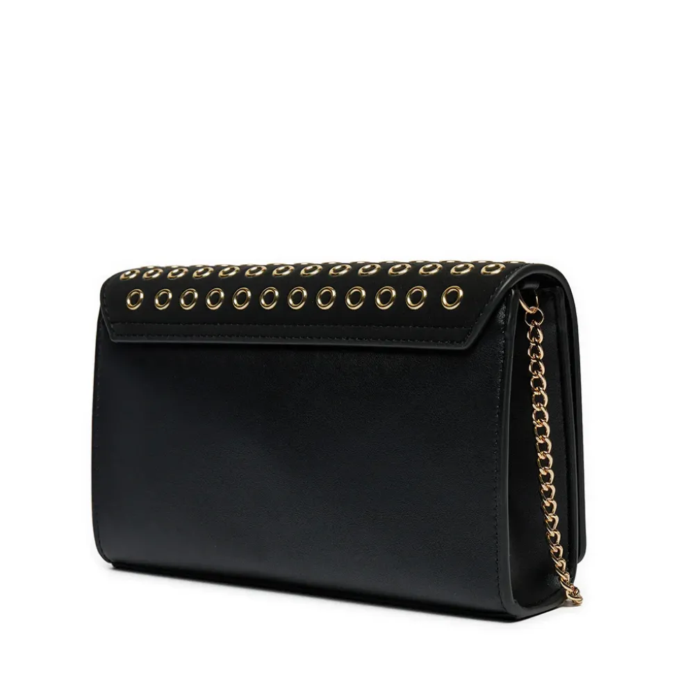 Clutch Donna con Tracolla LOVE MOSCHINO linea Glam Up Nera