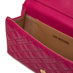 Clutch Donna con Tracolla LOVE MOSCHINO linea Smart Daily Quilted Magenta