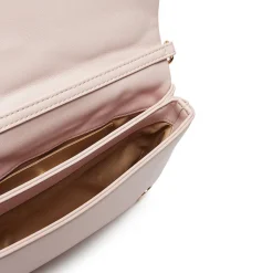 Clutch Trapuntata con Tracolla LOVE MOSCHINO linea Embossed Rosa Cipria