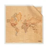 Foulard 70 x 70 cm 1A Classe Alviero Martini in Seta stampa Geo Classic e Avorio 3270