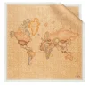 Foulard 90 x 90 cm 1A Classe Alviero Martini in Seta stampa Geo Classic e Avorio 3290