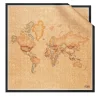 Foulard 90 x 90 cm 1A Classe Alviero Martini in Seta stampa Geo Classic e Nero 3290