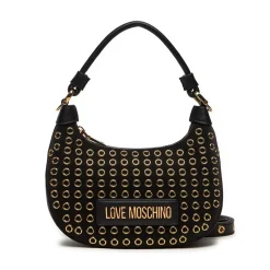 Hobo Bag a Mano LOVE MOSCHINO linea Glam Up Nera