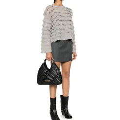 Hobo Bag a Mano Trapuntata LOVE MOSCHINO linea Quilted colore Nero