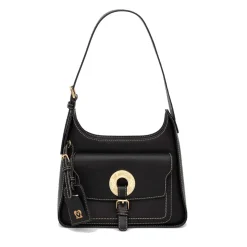 Hobo Bag a Spalla LOVE MOSCHINO linea Logo Eyelet Nera