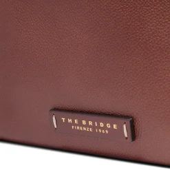 Hobo Bag Donna THE BRIDGE linea Gemma in Pelle Marrone