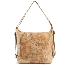 Hobo Bag Doppia Portabilità 1A Classe Alviero Martini linea Geo Soft colore Geo Classic S015