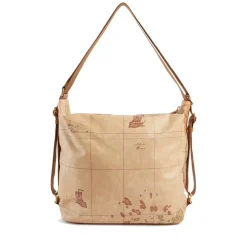 Hobo Bag Doppia Portabilità 1A Classe Alviero Martini linea Geo Soft colore Geo Classic S015